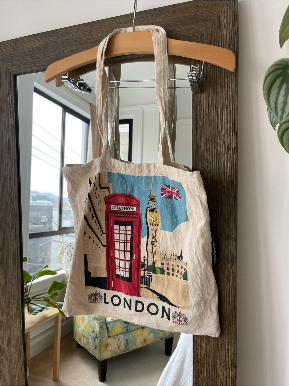 London Graphic Tote Bag